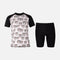 Boys Short Sleeve Rashguard Swim Set