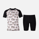 Boys Short Sleeve Rashguard Swim Set