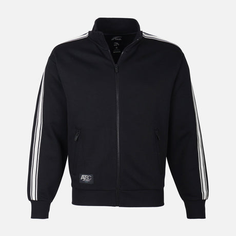 MEN KNITTED TRACK TOP
