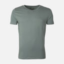 Men Spandex T-Shirt V-Neck