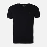 Men Spandex T-Shirt V-Neck