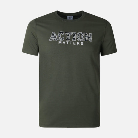 Men T-Shirt Round Neck