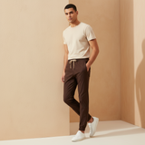 Men Woven Jogger Slim Fit