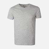 Men Spandex T-Shirt V-Neck