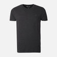 Men Spandex T-Shirt V-Neck