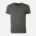 Men Spandex T-Shirt V-Neck
