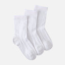 GIRLS CREW SOCKS 3 PAIRS