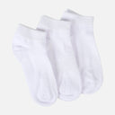 UNISEX SCHOOL ANKLE SOCKS 3 PAIRS
