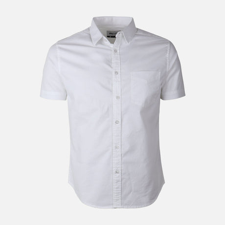 MEN BASIC SHORT SLEEVE OXFORD SHIRT 