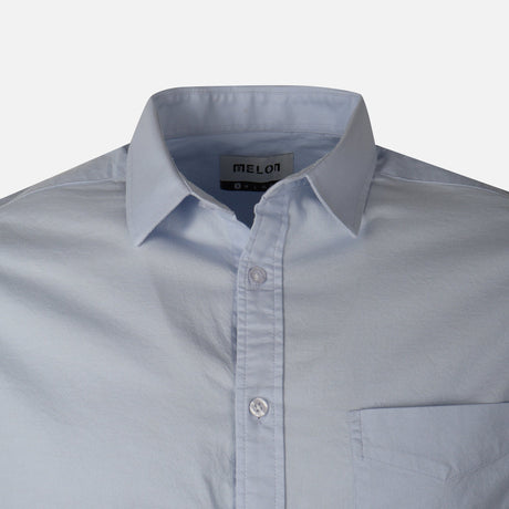 MEN BASIC SHORT SLEEVE OXFORD SHIRT 