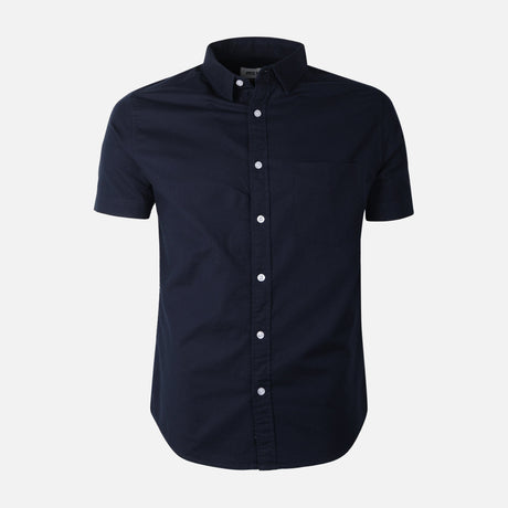 MEN BASIC SHORT SLEEVE OXFORD SHIRT 