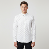 Men Long Sleeve Oxford Shirt