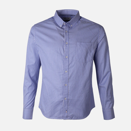 Men Long Sleeve Stripe Shirt