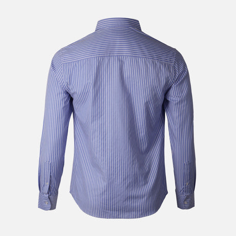 Men Long Sleeve Stripe Shirt