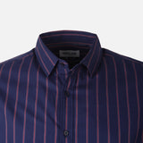 MEN LONG SLEEVE STRIPE SHIRT