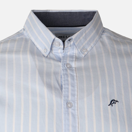 MEN LONG SLEEVE STRIPE SHIRT