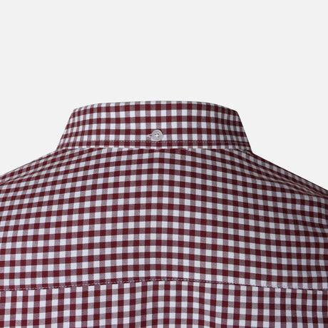 MEN LONG SLEEVE CHECKERED SHIRT