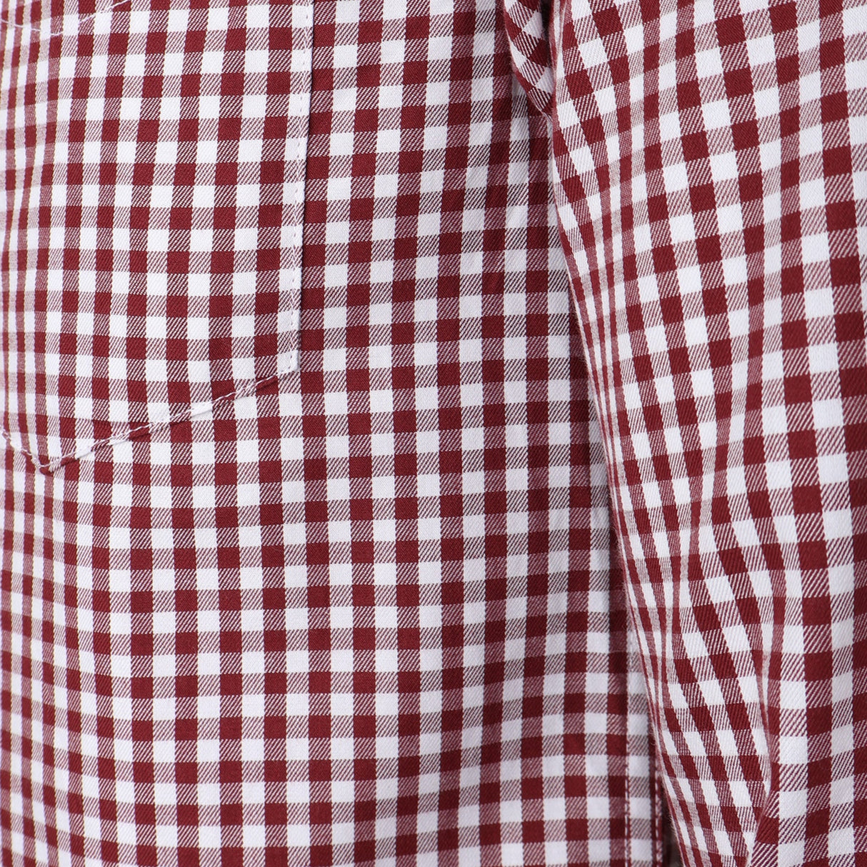 MEN LONG SLEEVE CHECKERED SHIRT