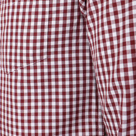 MEN LONG SLEEVE CHECKERED SHIRT