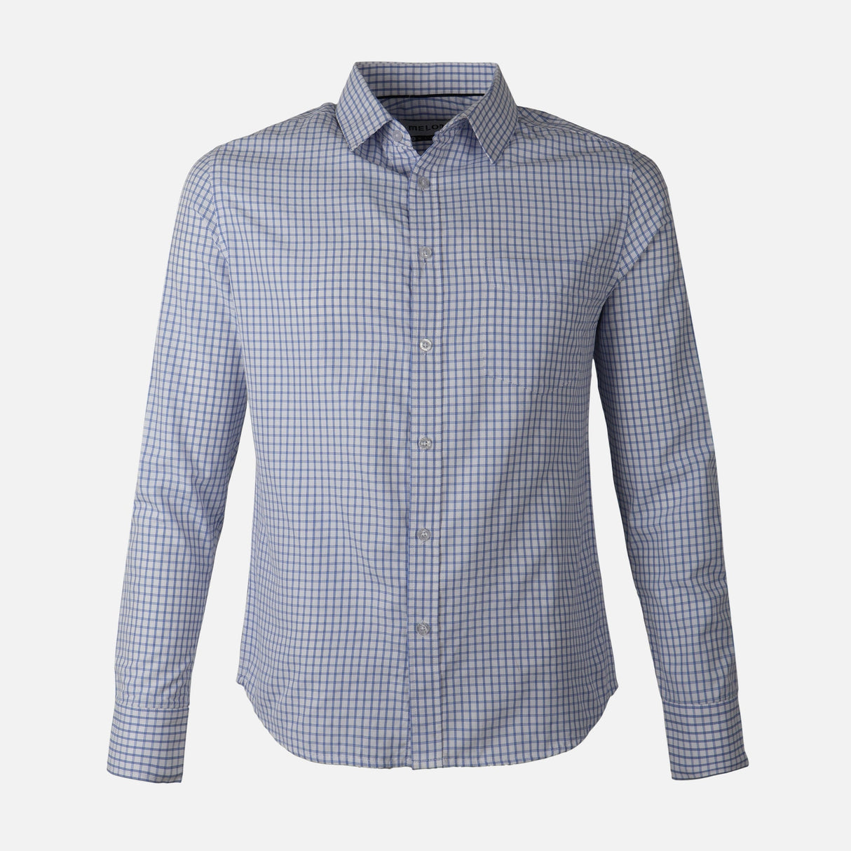 MEN LONG SLEEVE CHECKERED SHIRT