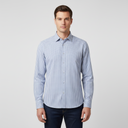 Men Long Sleeve Checkered Shirt