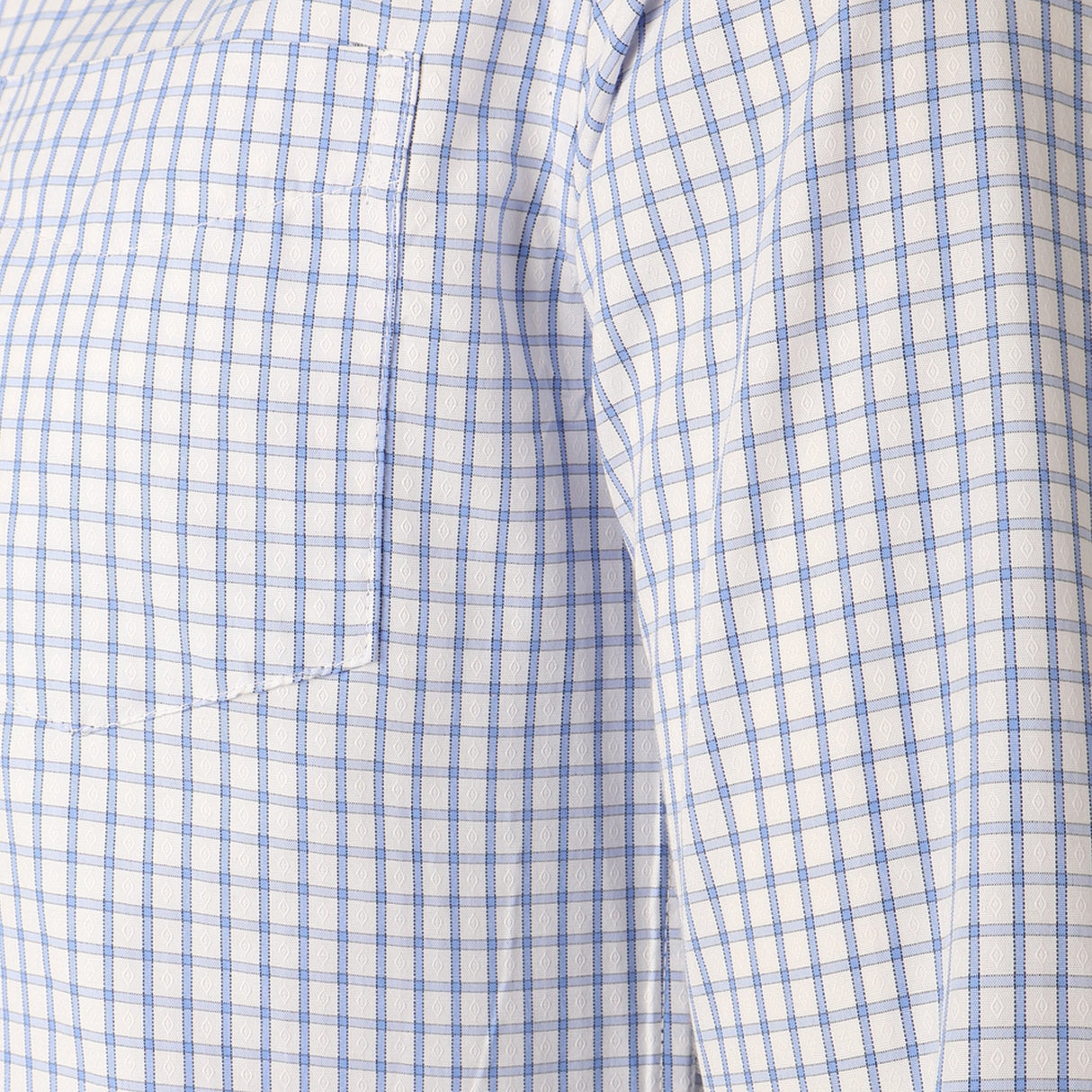 MEN LONG SLEEVE CHECKERED SHIRT