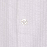 Men Short Sleeve Open Collar Seer Sucker Shirt