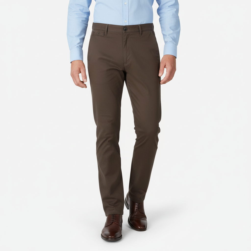 بنطلون شينو بقصة ضيقة رجالي