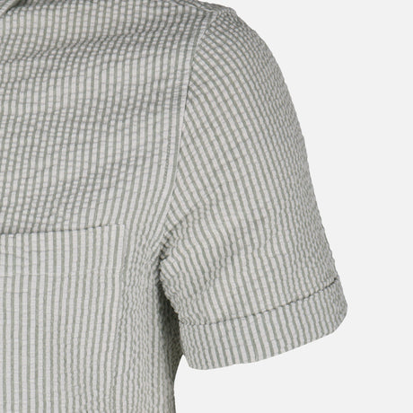 Men Folded Sleeve Shirt