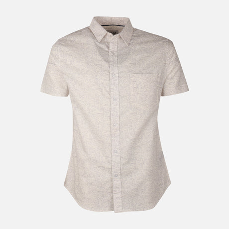 Men Oxford Short Sleeve Shirt