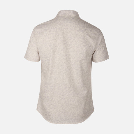 Men Oxford Short Sleeve Shirt