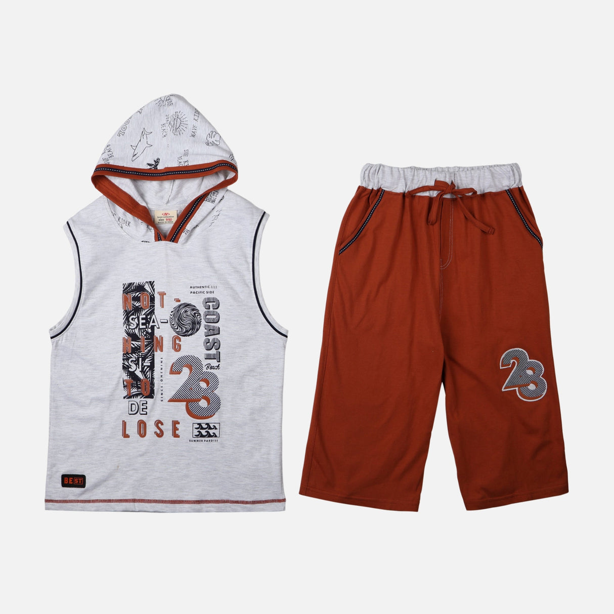 Boys 2 Pieces Set ( Vest & Bermuda )