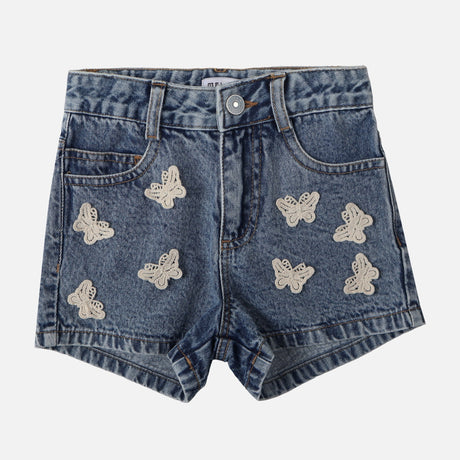 Girls Denim Bermuda
