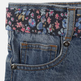 Girls Denim Bermuda