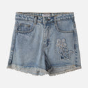 Girls Denim Bermuda