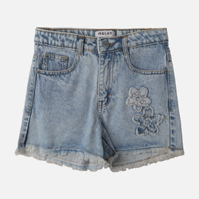 Girls Denim Bermuda