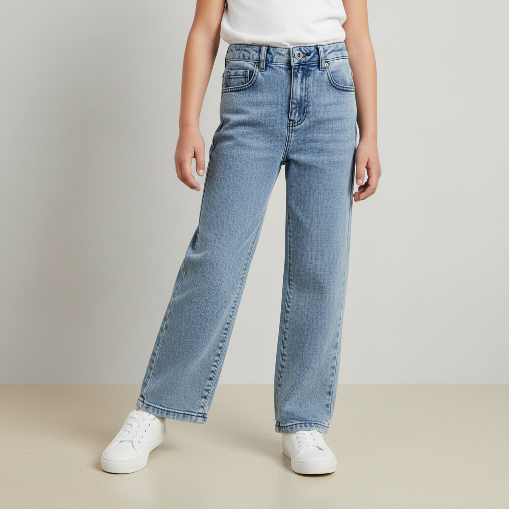 Girls Fashion Pants Jeans Normal Fit