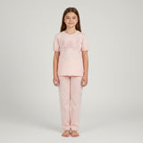 Girls Short Sleeve Pajama Set