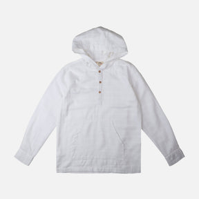 Boys Long Sleeve Shirt With Hood