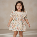 Girls Dress Woven Double Gauze