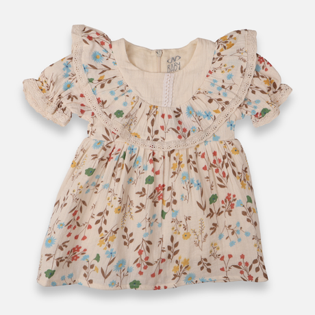 Girls Dress Woven Double Gauze