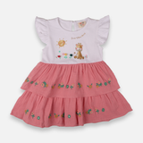 Girls Dress Woven Double Gauze
