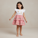 Girls Dress Woven Double Gauze