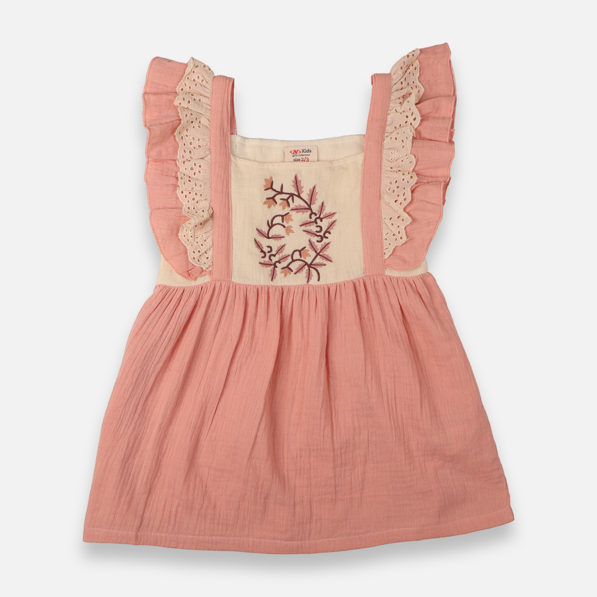 Girls Dress Woven Double Gauze