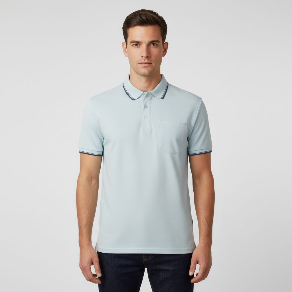 Men Polo With Pocket