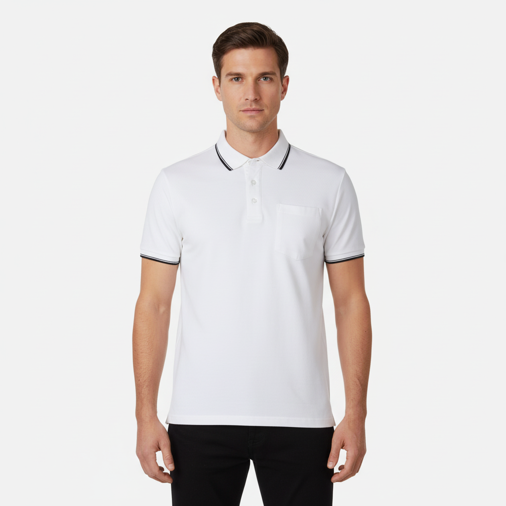 Men Polo With Pocket