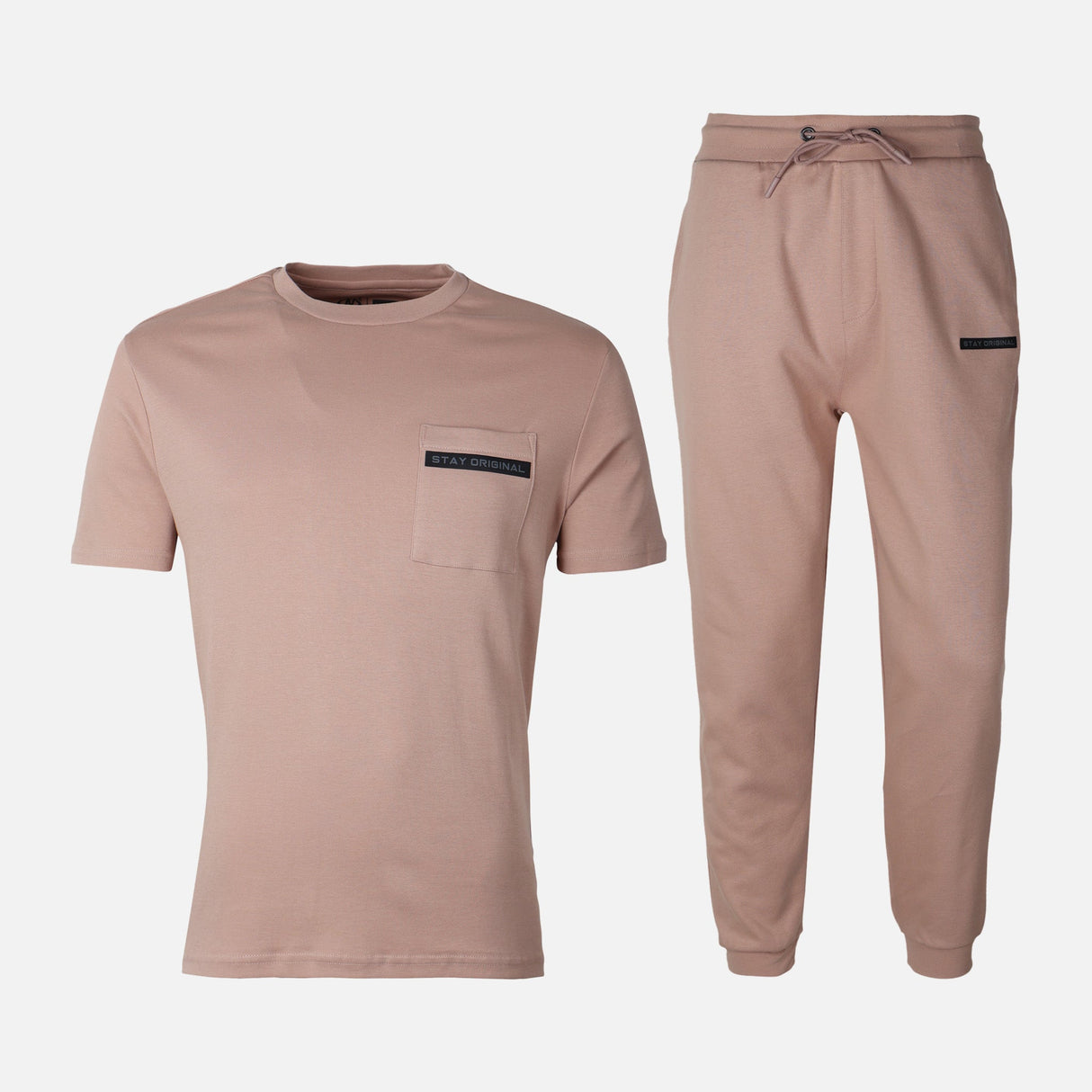 Men 2 Pieces Set Regular Fit (T-Shirt & Pants)