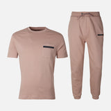 Men 2 Pieces Set Regular Fit (T-Shirt & Pants)