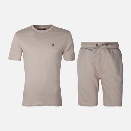 Men 2 Pieces Set Regular Fit (T-Shirt & Short)