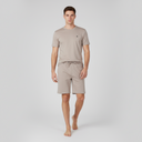 Men 2 Pieces Set Regular Fit T-Shirt & Short